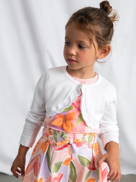 Mayoral Bolero Tricot Basico 26-00320-079 Blanco
