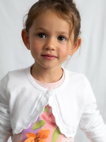 Mayoral Bolero Tricot Basico 26-00320-079 Blanco [1]