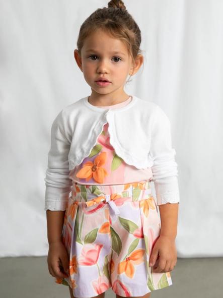 Mayoral Bolero Tricot Basico 26-00320-079 Blanco [2]