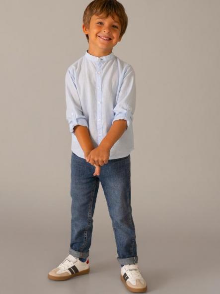 Mayoral Pantalon Tejano Regular Fit Basic 26-00540-081 Claro [2]