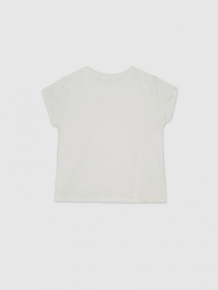 Mayoral Camiseta M/C Básica 26-00854-084 Hueso [2]