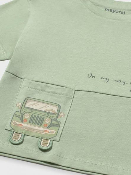 Mayoral Camisa m/c Bolsillo 26-01005-015 Matcha [2]