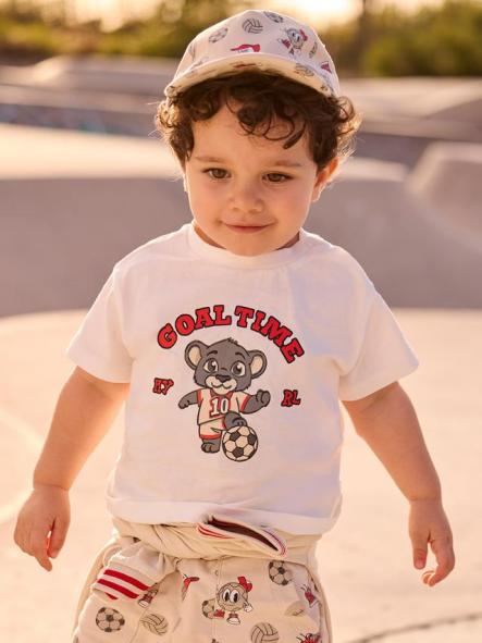 Mayoral Camiseta m/c Mix 26-01007-078 Nata