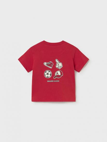 Mayoral Camiseta m/c Mix 26-01007-079 Tomate [1]