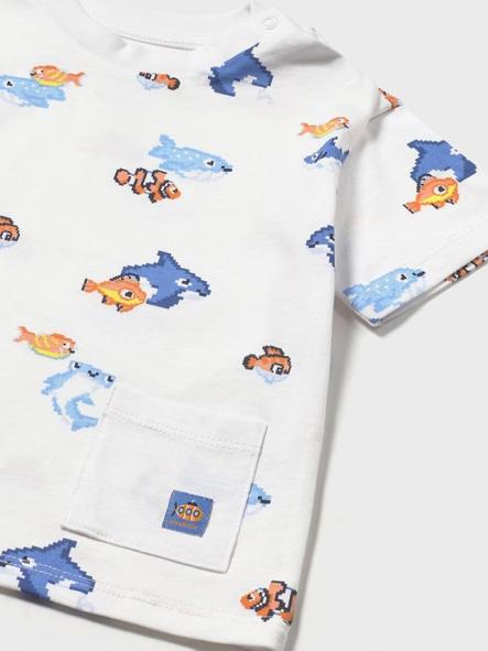 Mayoral Set 2 Camisetas m/c 26-01012-014 Celeste [4]