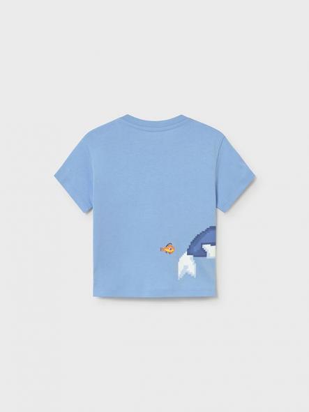 Mayoral Camiseta manga corta posicionada 26-01013-018 Celeste [1]