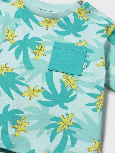 Mayoral Camiseta m/c estampada 26-01014-092 Aguamarina [2]