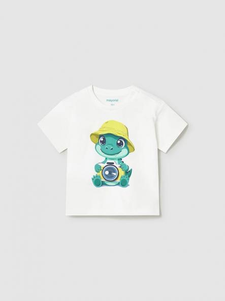 Mayoral Camiseta m/c Play Camara 26-01016-026 Blanco