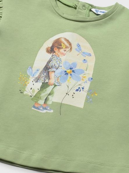 Mayoral Camiseta m/c Grafica 26-01080-095 Basil [2]