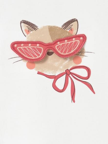 Mayoral Camiseta m/c Grafica 26-01080-096 Blanco [2]