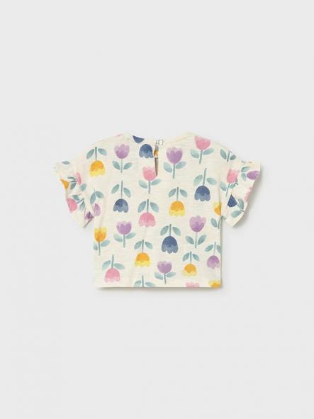 Mayoral Camiseta m/c Estampada 26-01082-016 Lilac [1]