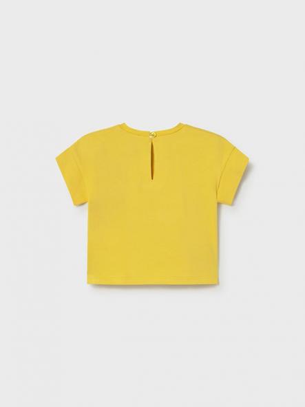 Mayoral Camiseta m/c Serigrafiada 26-01085-020 Mimosa [1]