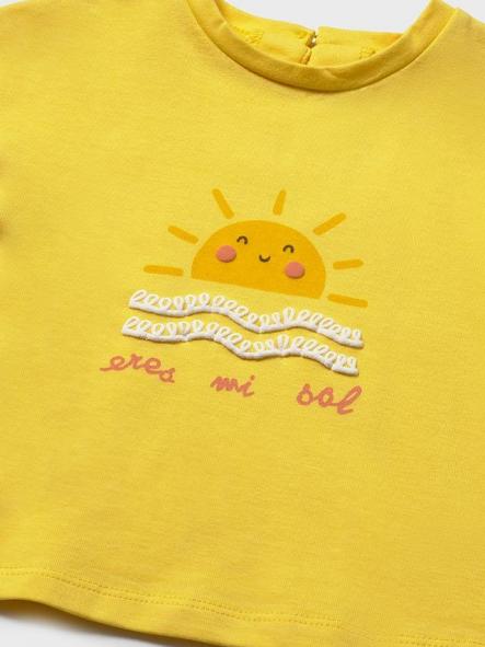 Mayoral Camiseta m/c Serigrafiada 26-01085-020 Mimosa [2]