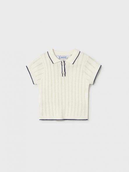Mayoral Polo m/c Tricot 26-01104-026 Crudo
