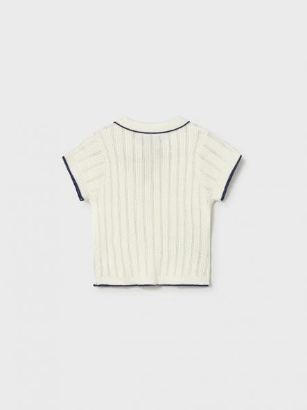 Mayoral Polo m/c Tricot 26-01104-026 Crudo [1]