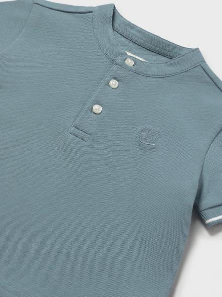 Mayoral Polo m/c Cuello Mao 26-01106-034 jade [2]