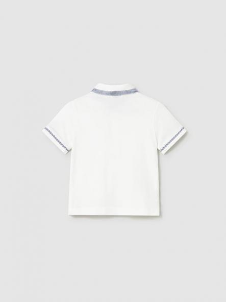 Mayoral Polo m/c Combinado 26-01107-076 Blanco [2]