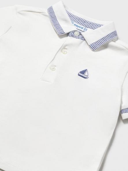 Mayoral Polo m/c Combinado 26-01107-076 Blanco [3]