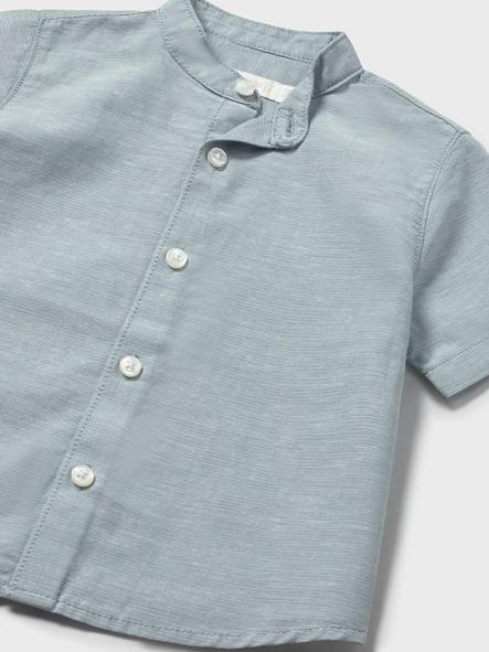 Mayoral Camisa m/c Lino Cuello Mao 26-01111-019 Jade [2]