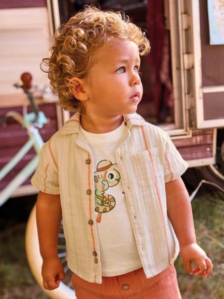 Mayoral Camisa m/c Bámbula 26-01113-025 Rayas