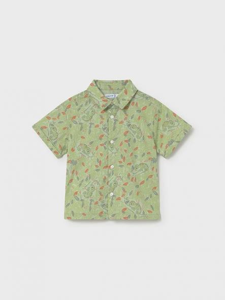 Mayoral Camisa m/c Estampada 26-01114-032 Matcha