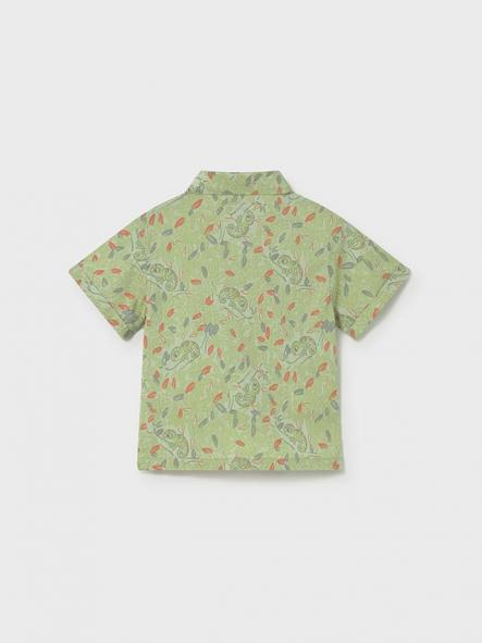 Mayoral Camisa m/c Estampada 26-01114-032 Matcha [1]