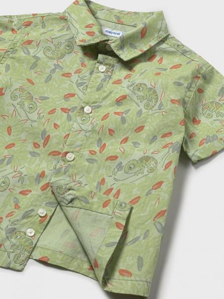 Mayoral Camisa m/c Estampada 26-01114-032 Matcha [2]