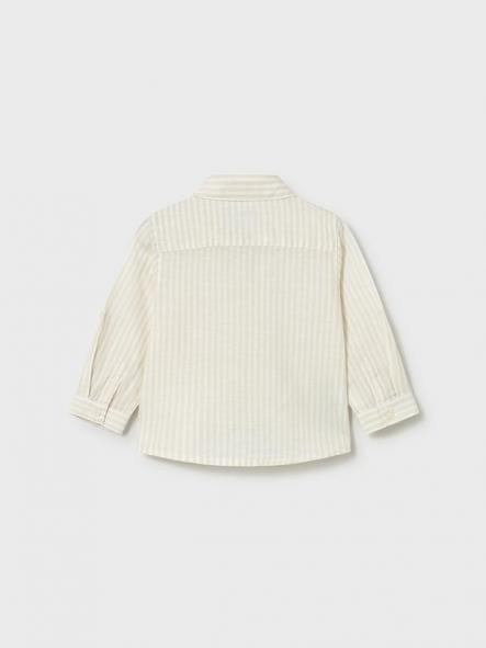 Mayoral Camisa m/l Lino Cuello Camisero 26-01118-041 Cañamo [1]