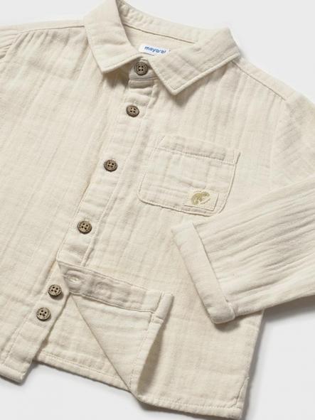 Mayoral Camisa m/c Bámbula 26-01119-054 Cañamo [2]