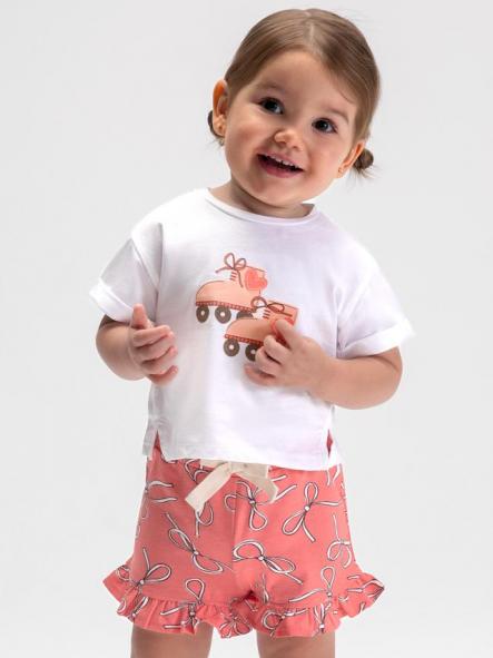 Mayoral Conjunto Short 26-01205-048 Flamingo