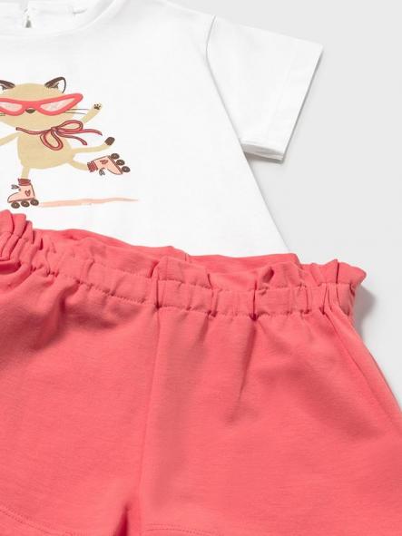 Mayoral Conjunto Short 3 Piezas 26-01206-045 Flamingo [3]