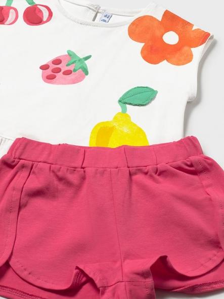 Mayoral Conjunto Short Grafica 26-01209-060 Hibisco [2]