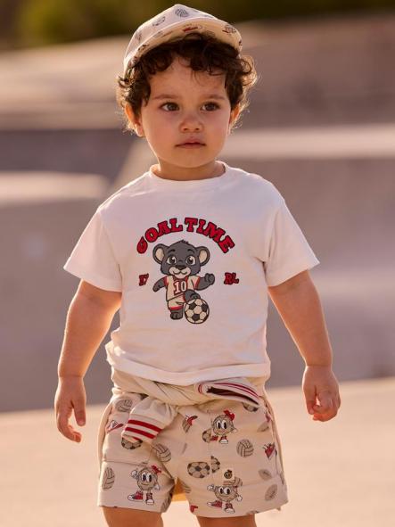 Mayoral Bermuda Felpa Mix 26-01218-061 Crema