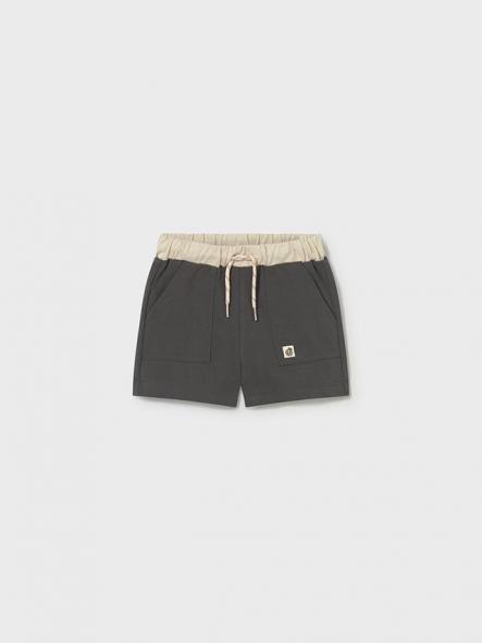 Mayoral Bermuda Felpa Mix 26-01218-063 Carbon