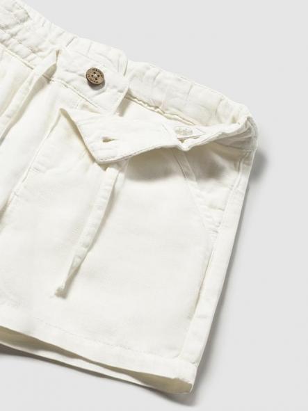 Mayoral Bermuda Lino Relaxed 26-01220-071 Nata [2]