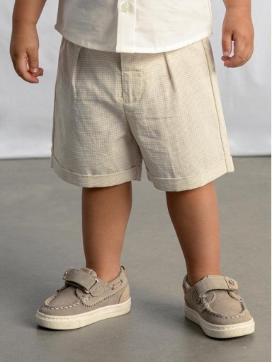 Mayoral Conjunto Bermuda Lino Suiting 26-01225-092 Avena Cuad [1]