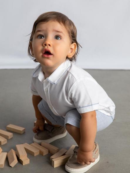 Mayoral Conjunto Bermuda Lino Suiting 26-01225-093 Capri Cuad