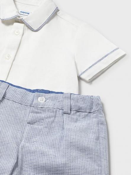 Mayoral Conjunto Bermuda Lino Suiting 26-01225-093 Capri Cuad [5]