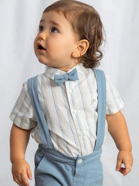 Mayoral Conjunto Bermuda 3 piezas  Lino 26-01226-062 Jade [1]