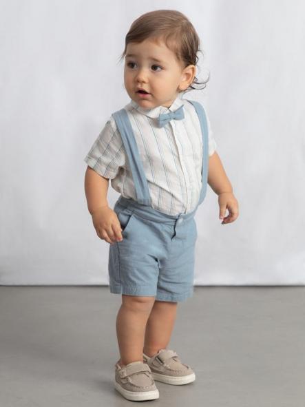 Mayoral Conjunto Bermuda 3 piezas  Lino 26-01226-062 Jade [2]