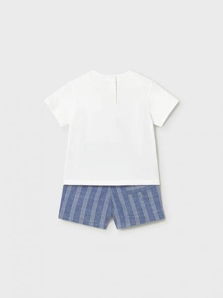 Mayoral Conjunto Bermuda Lino Aplique 26-01227-096 Capri [2]