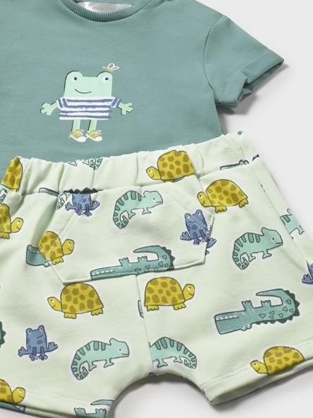 Mayoral Conjunto Pantalón Corto Punto 26-01277-043 Pato [2]