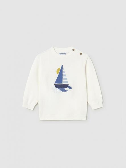 Mayoral Jersey Intarsia 26-01308-010 Nata [1]