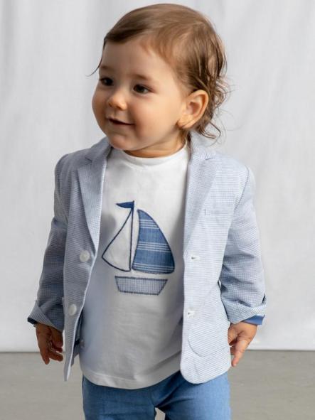 Mayoral Chaqueta Lino Suiting 26-01404-026 Capri [1]