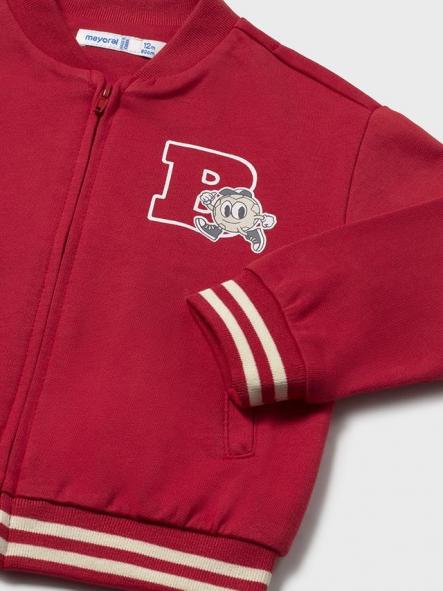 Mayoral Canguro Felpa sin Capucha 26-01406-032 Tomate [2]