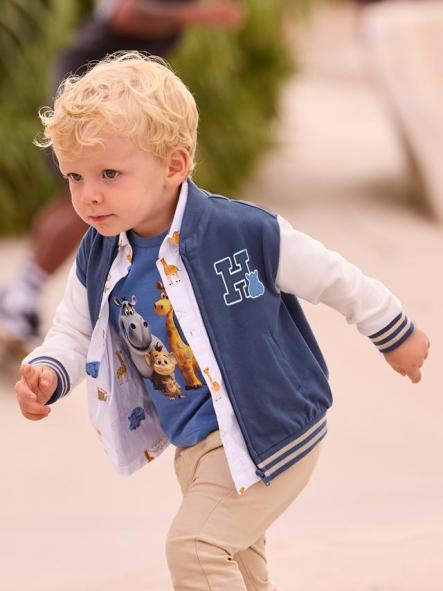 Mayoral Canguro Felpa sin Capucha 26-01406-033 Oceano