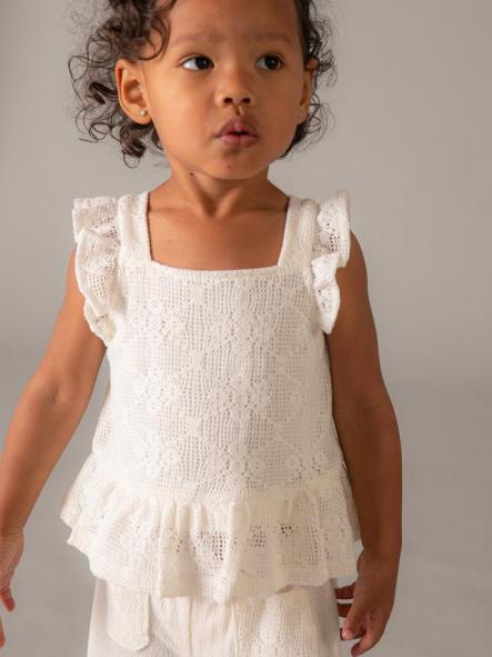 Mayoral Conjunto Pantalon Largo Estructura 26-01515-026 Crudo [1]