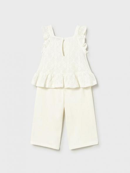 Mayoral Conjunto Pantalon Largo Estructura 26-01515-026 Crudo [4]