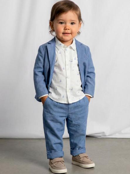 Mayoral Pantalon Lino Suiting 26-01517-049 Capri