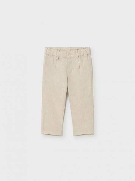 Mayoral Pantalon Lino Suiting 26-01517-050  Avena Mez [1]
